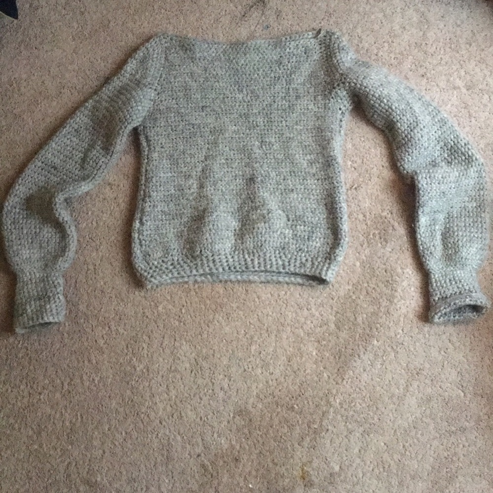 Off the shoulder sweater